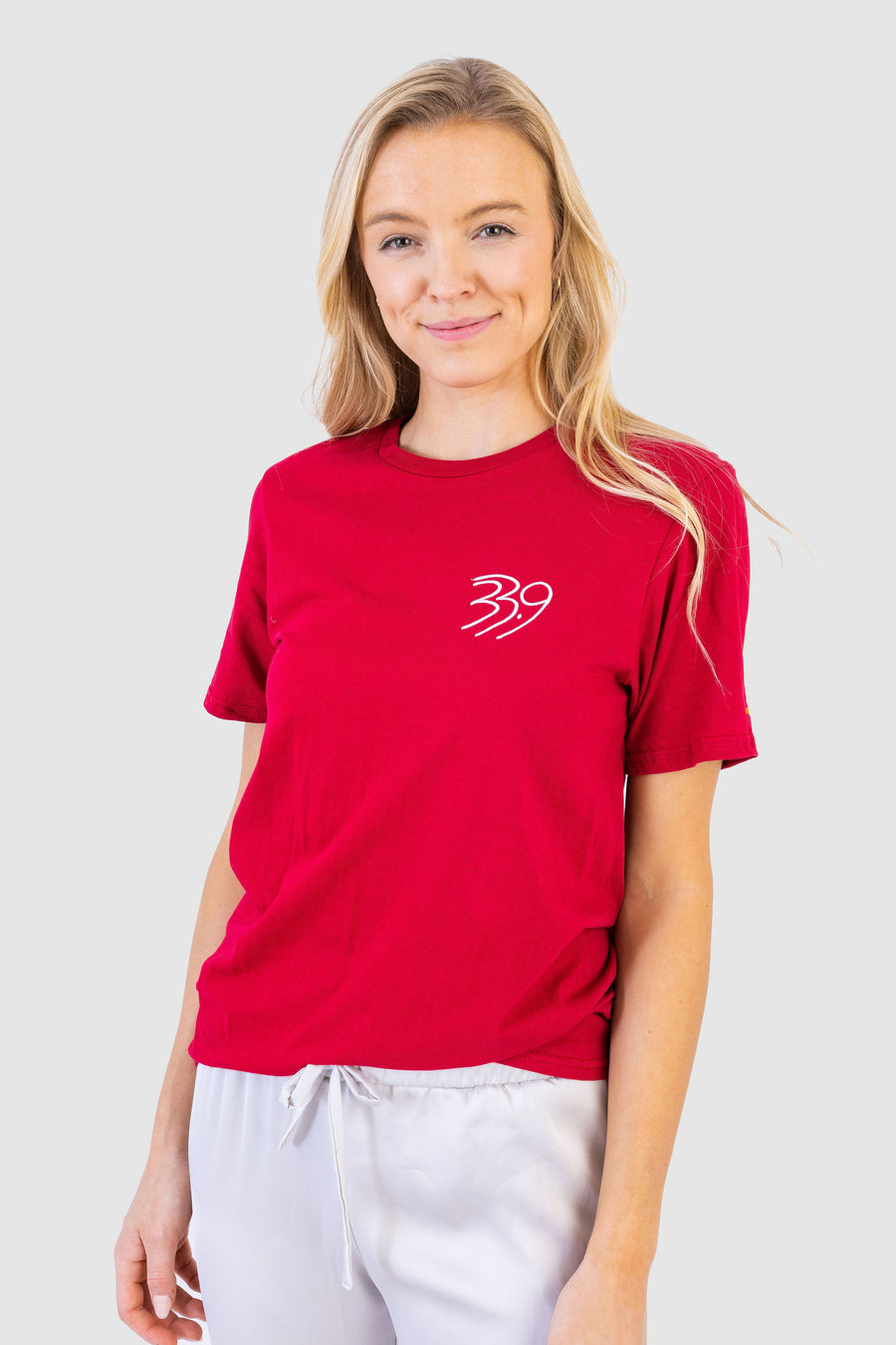 Girls Red 33.9 T-Shirt