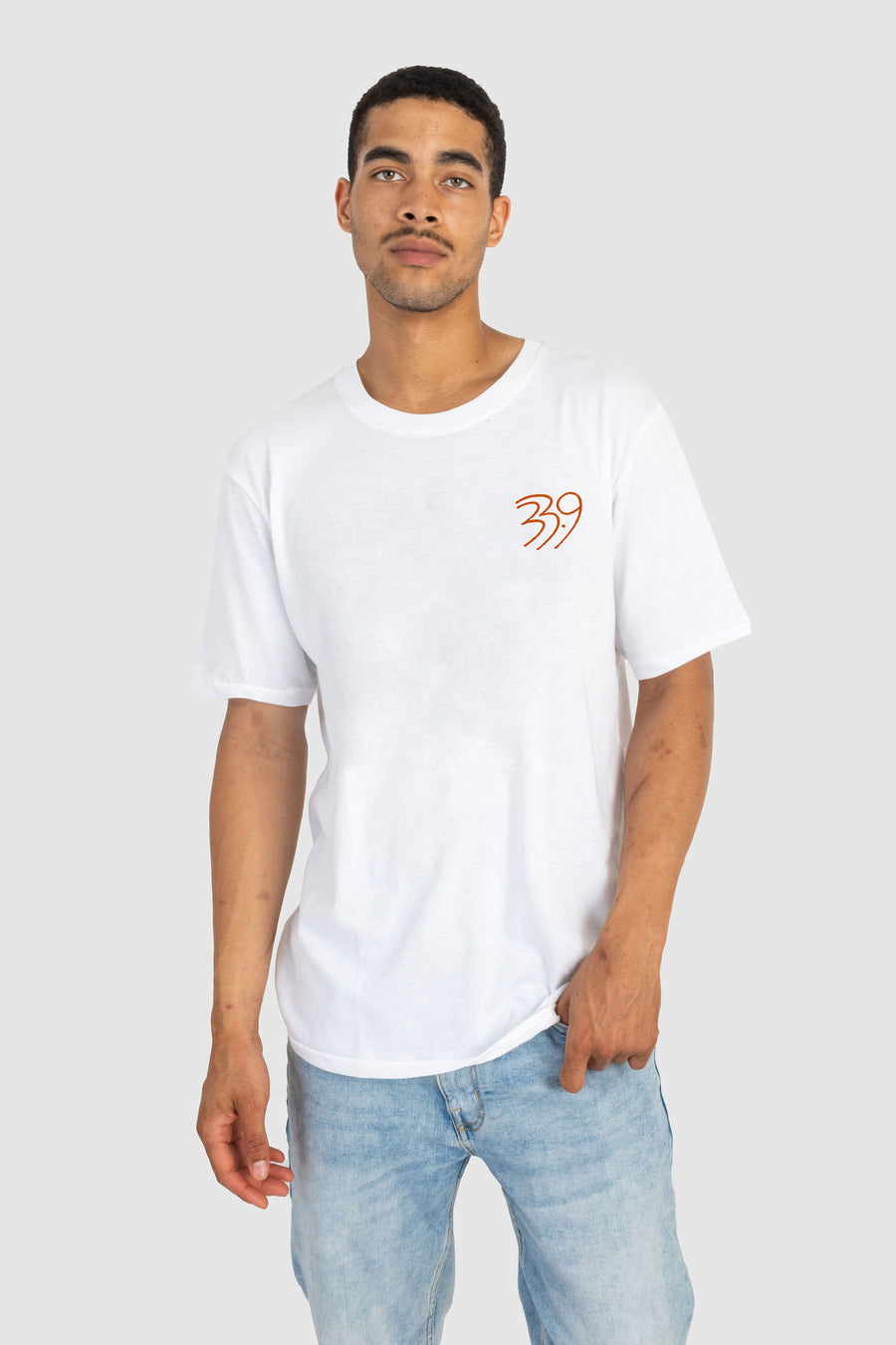 Guys White 33.9 T-Shirt