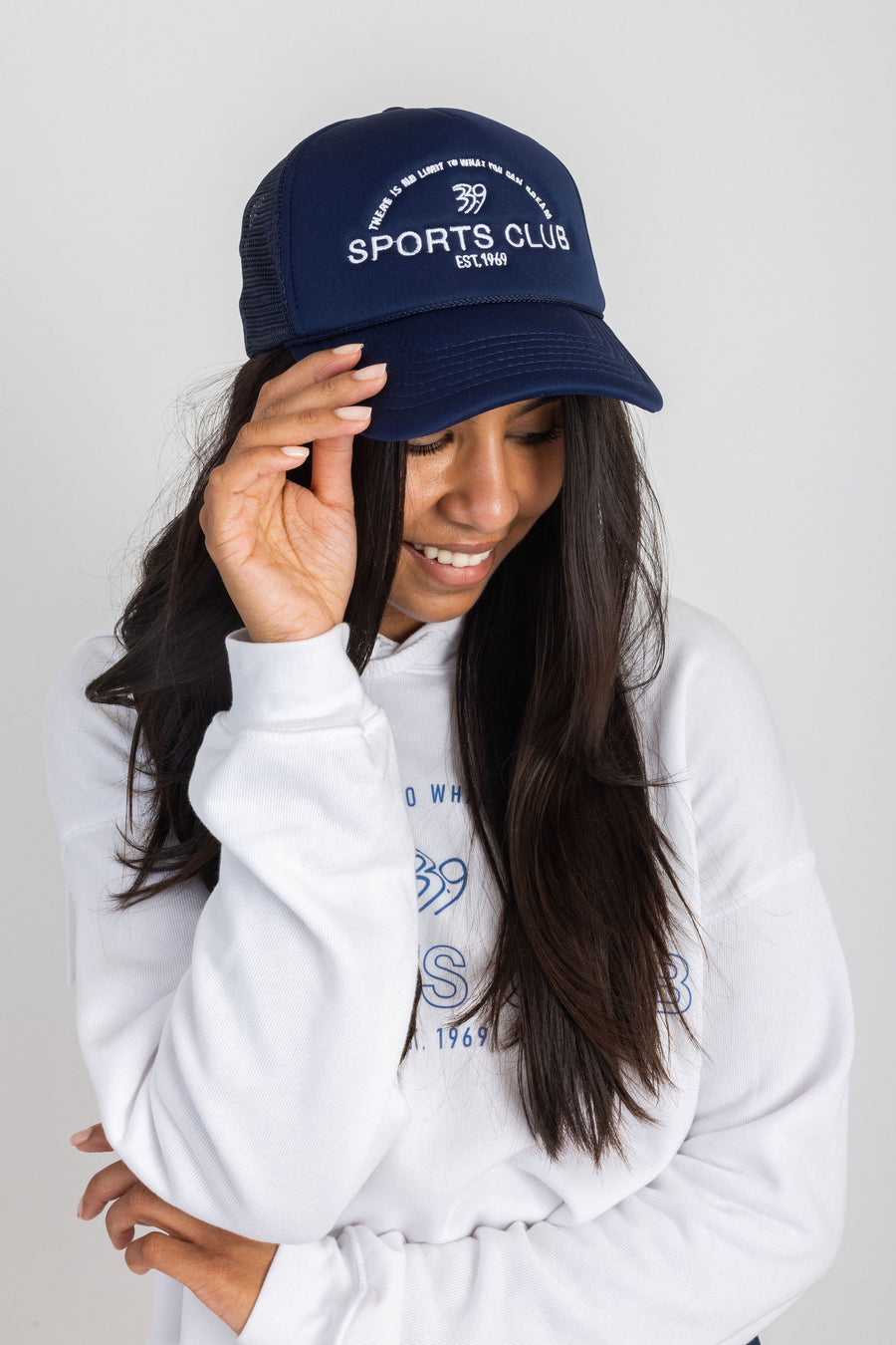 Girls Sports Club Trucker Hat 