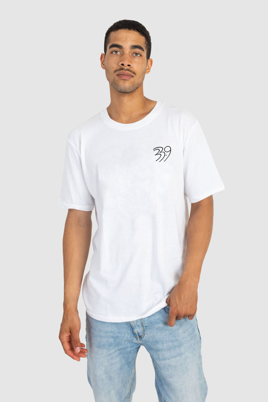 Guys White 33.9 T-Shirt